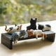 thumbnail image 5 of Figuritas miniatura de gato OULIGET, adorables adornos de gato para jardín de hadas, 5 of 7