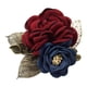 thumbnail image 3 of Estilo coreano Rose Flower Shawl Broche Pin Novio Ramillete de vino, 3 of 5