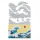 thumbnail image 1 of Troqueles MESYGK Olas del Océano - Molde de Metal para Scrapbooking, 1 of 6