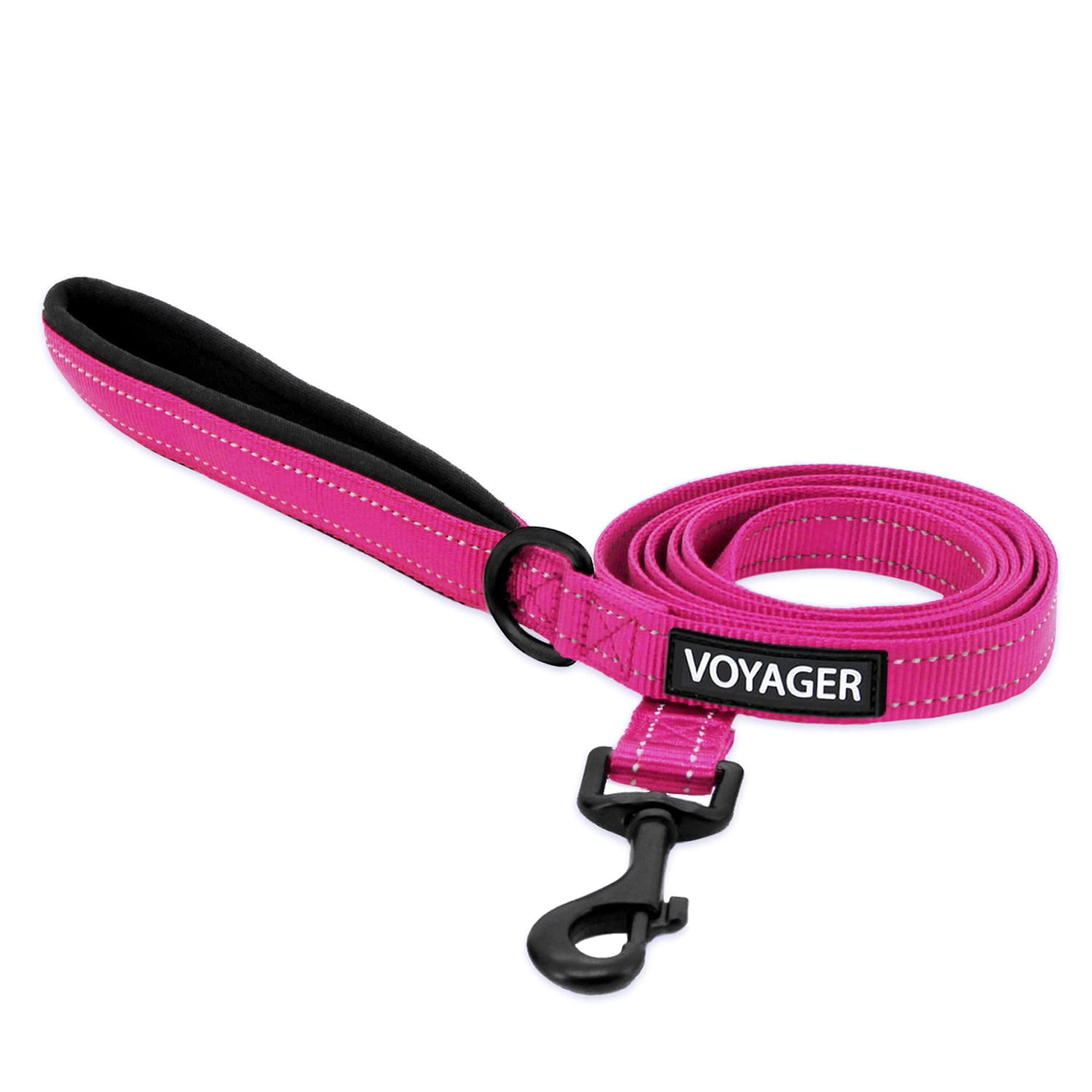 Correa Para Perros Best Pet Supplies Voyager Con Mango Reflectante De Neopreno