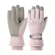thumbnail image 3 of Guantes De Invierno Cálidos, Resistentes Al Viento, Antideslizantes, Para La Nieve, Para Hombres Y Mujeres, Deportes De Invierno, Color Rosa, 3 of 4