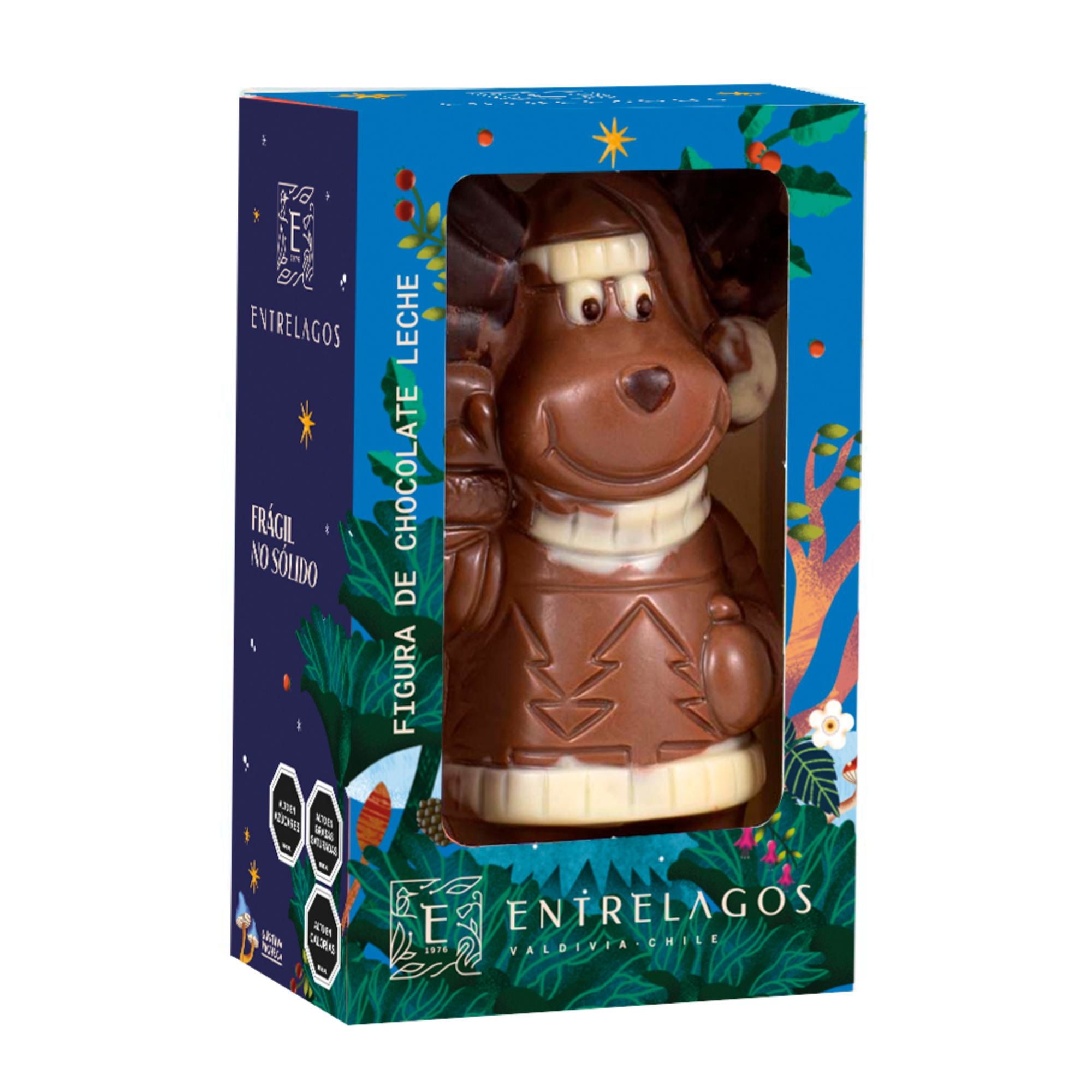 Figura Reno De Chocolate 90 g Entrelagos