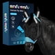 thumbnail image 1 of Máscara de caballo SMFUSMFU con malla fina transpirable azul (mediana), 1 of 6