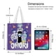 thumbnail image 5 of Cool Omori Game Bolso de tela con estampado de lienzo para mujer, bolsa de compras reutilizable y estética, con cremallera interior, regalo para mujer,38*45cm., 5 of 6