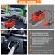 thumbnail image 5 of Adaptador de Arrancadores de Auto Cables de Puente 11AWG 30A Cargador de Arrancador para Batería Li-ion Negra y Decker 20V, 5 of 6