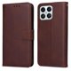 thumbnail image 1 of Funda Billetera para Honor X6 4G con Porta Tarjetas y Soporte Ajustable Marrón, 1 of 5