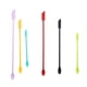 thumbnail image 1 of Juego de 6 espátulas de silicona, mini raspador para frascos, espátula pequeña de silicona, espátula para maquillaje, espátula de belleza, agitador de loción, aprovecha hasta la última gota de los pro, 1 of 5