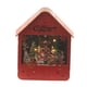 thumbnail image 2 of Casa De Nieve De Navidad Regalo De Navidad Para Niños Cabaña De Troncos Brillante Para Fiesta Casa De Vacaciones S Rojo, 2 of 5