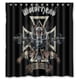 thumbnail image 1 of Cortina de ducha Motorhead con ganchos (60 x 72 pulgadas), 1 of 3