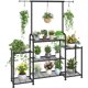 thumbnail image 1 of Soporte para plantas Simple Trending de metal, 45 x 13 x 64 pulgadas, 1 of 3