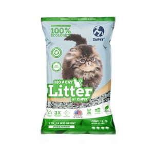Zupet - Sustrato De Papel Sanitario Bio Cat Litter 15L