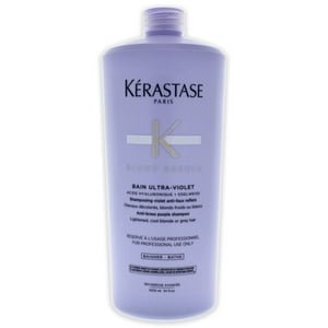 Kerastase - Champú Ultra Violeta Blonde Absolu Bain De Para Unisex - Champú De 33,8 Oz