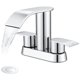 thumbnail image 1 of Faucet Ultimate Unicorn Waterfall Chrome para lavabo de baño, 1 of 9