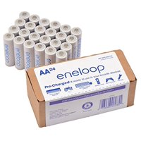 Pilas Recargables Eneloop Panasonic Aa 2100 Mah, Paquete De 24