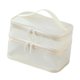 thumbnail image 2 of Bolsa De Aseo De Doble Capa, Bolso Para Juegos De Manicura Con Aceites Esenciales, Artículos De Tocador Dorados, 2 of 5