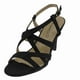 thumbnail image 1 of Sandalia Fiesta Negro Vía franca, 1 of 4