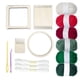 thumbnail image 1 of Kit De Tejido Suministros Mini Madera Para Principiantes Tejido Colgante De Posavasos Tejido, 1 of 5