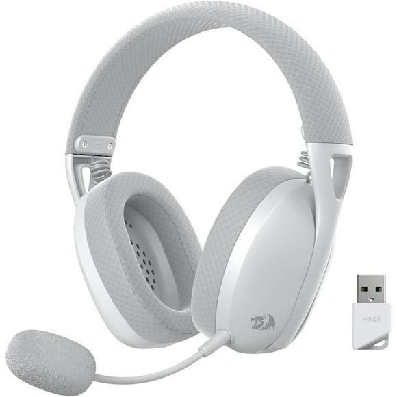 Redragon H848 GRIS Bluetooth, microfono desmontable gris tamaño unico
