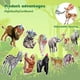 thumbnail image 3 of Guirnalda de Fiesta KINGZONE Animales del Safari Tema Jungla, 3 of 9