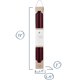 thumbnail image 3 of Velas Northern Lights Candles 30 cm Burdeos (Pack de 2), 3 of 4
