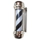 thumbnail image 2 of Luz De Poste De Barbero Ioensy 23" Con Soporte De Pared Negro Plano, 2 of 5