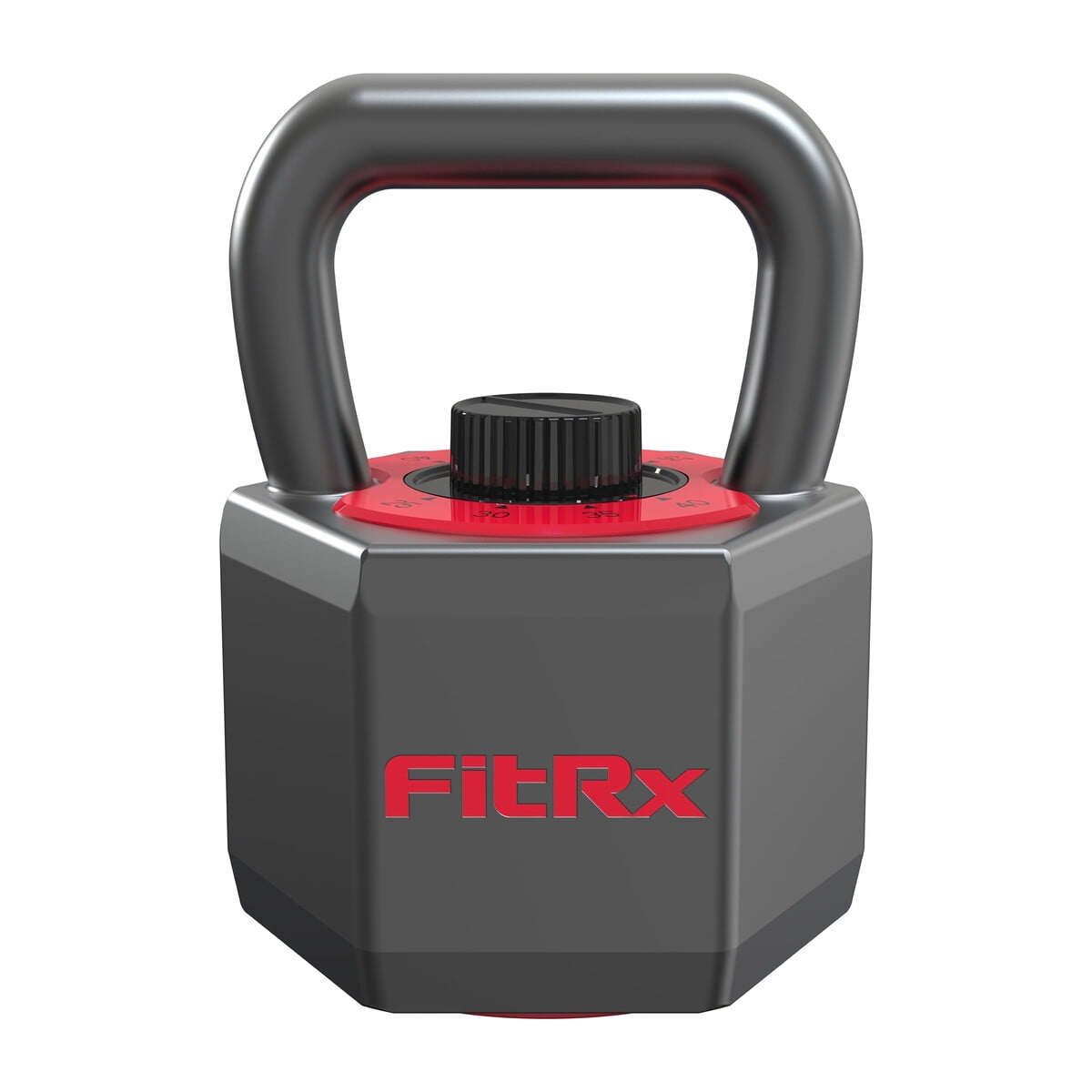 Kettlebell Ajustable Fitrx 25 A 40lb Mango Ancho Hierro