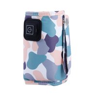 Magideal - Calentador De Biberones Inteligente Termostato Enfermería Calentador De Viaje Camuflaje Blanco