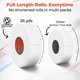 thumbnail image 2 of Cinta de Hockey Noway 2,5 cm x 24 m Blanca – Pack de 6, 2 of 6