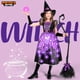 thumbnail image 2 of Disfraz de bruja Spooktacular Creations para niñas con vestido iluminado, 2 of 7