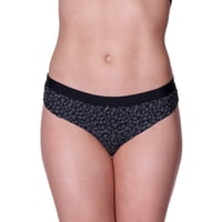 Baziani - Calzón Bikini Mujer Negro L