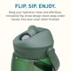 thumbnail image 4 of Botella de agua CamelBak Thrive Flip Straw Tritan Renew 1 L, 4 of 8