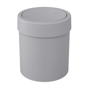 Coza - Basurero Con Tapa Basculante 5 L Gris Frío Gris