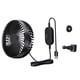 thumbnail image 3 of Ventilador USB Portátil Para Reposacabezas De Coche, Asiento Trasero, 12 V/24 V, Para Camión, Casa, Furgoneta, Color Negro, 3 of 5