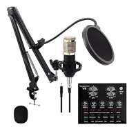 Titaniux - Micrófono Condensador Profesional Studio Kit - Pb-B5E3