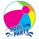 thumbnail image 1 of Centerpiece Beistle 3-D para fiesta en la piscina, 10 cm, tamaño 1 paquete, 1 of 1