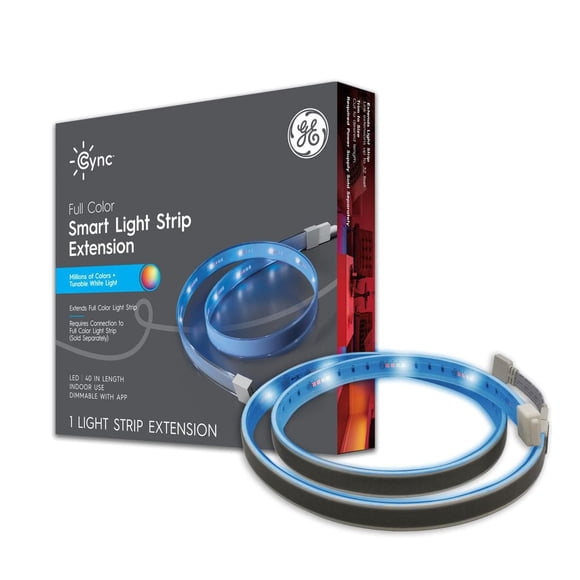Tira LED Inteligente GE CYNC 101.6 cm de Colores Completos