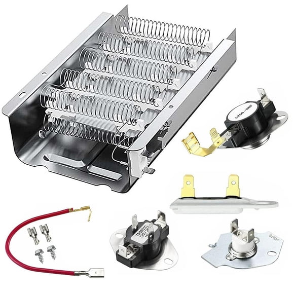 Kit de elementos calefactores para secadora BUBOSPER para las series 70, 80 y 500 de Kenmore