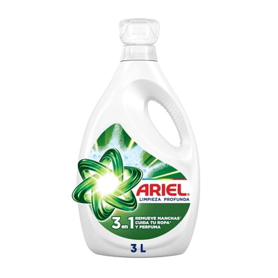 Detergente Líquido Limpieza Profunda Jabón 3 En 1 3000 Ml