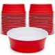 thumbnail image 1 of Cuencos desechables de plástico GoBig Red Party Cup Design 900 ml x30, 1 of 6