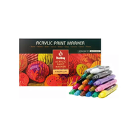 20 Plumones Acrílicos Hoby