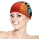 thumbnail image 5 of Fixed: La película Gorro de Natación de Licra, Gorro de Baño de Tela Cómoda, Gorro Elástico Antideslizante para Hombres, Mujeres y Niños, 5 of 6