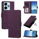 thumbnail image 1 of Funda Billetera Delgada para Xiaomi Poco POCO M6 Plus con Ranuras y Soporte Morado oscuro, 1 of 6