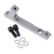 thumbnail image 2 of Adaptador De Montaje De Freno De Disco Delantero Y Trasero De Bicicleta MTB De 102 Mm, 160 A 180 Mm, Plateado, 2 of 5