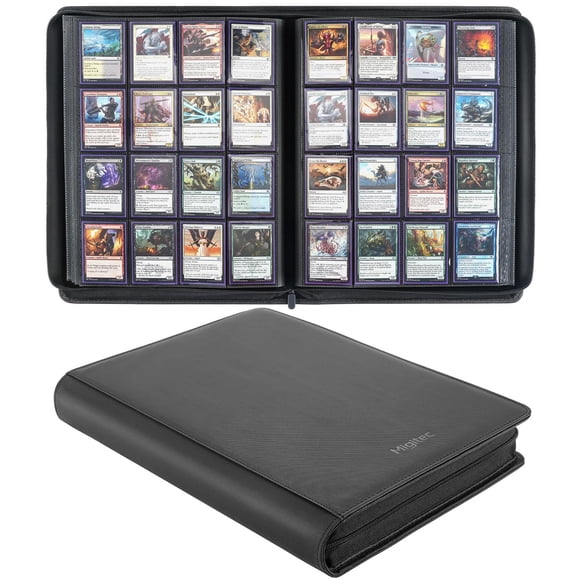 Álbum binder Migitec de 16 bolsillos para 1280 cartas, sin anillas