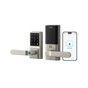 Eufy Security - Huella Digital Sin Llave Smart Lever Lock Eufy C33 Con Wi-Fi