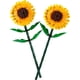 thumbnail image 3 of Set LEGO Sunflowers Botanical Flores con Tallos Ajustables, 3 of 3