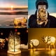 thumbnail image 5 of Guirnalda de luces LED ANJAYLIA de 10 pies/3 m, 30 LED, color blanco cálido, 5 of 6