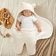 thumbnail image 5 of Manta Bebe Premium Recién Nacido Enterito Suave Osito Beige, 5 of 6