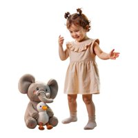Lubabycas - Peluche Elefante Interactivo Graba Canta Y Se Balancea Tm389