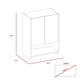 thumbnail image 2 of Botiquin Para Baño Ventus Duna Y Plomo, 2 of 7